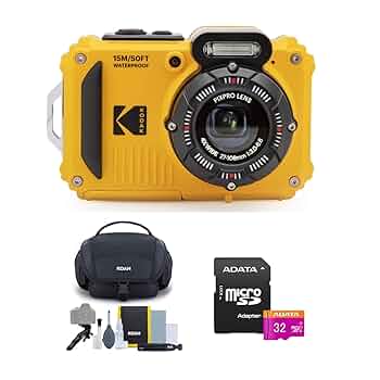 KODAK WPZ2 黄 デジタルカメラ　wi-fi付き防水　コンパクトデジカメ PIXPRO デジカメ コダック 防水 コンパクト デジタルカメラ